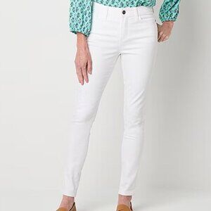 Skinny Fit Jean, 10, White